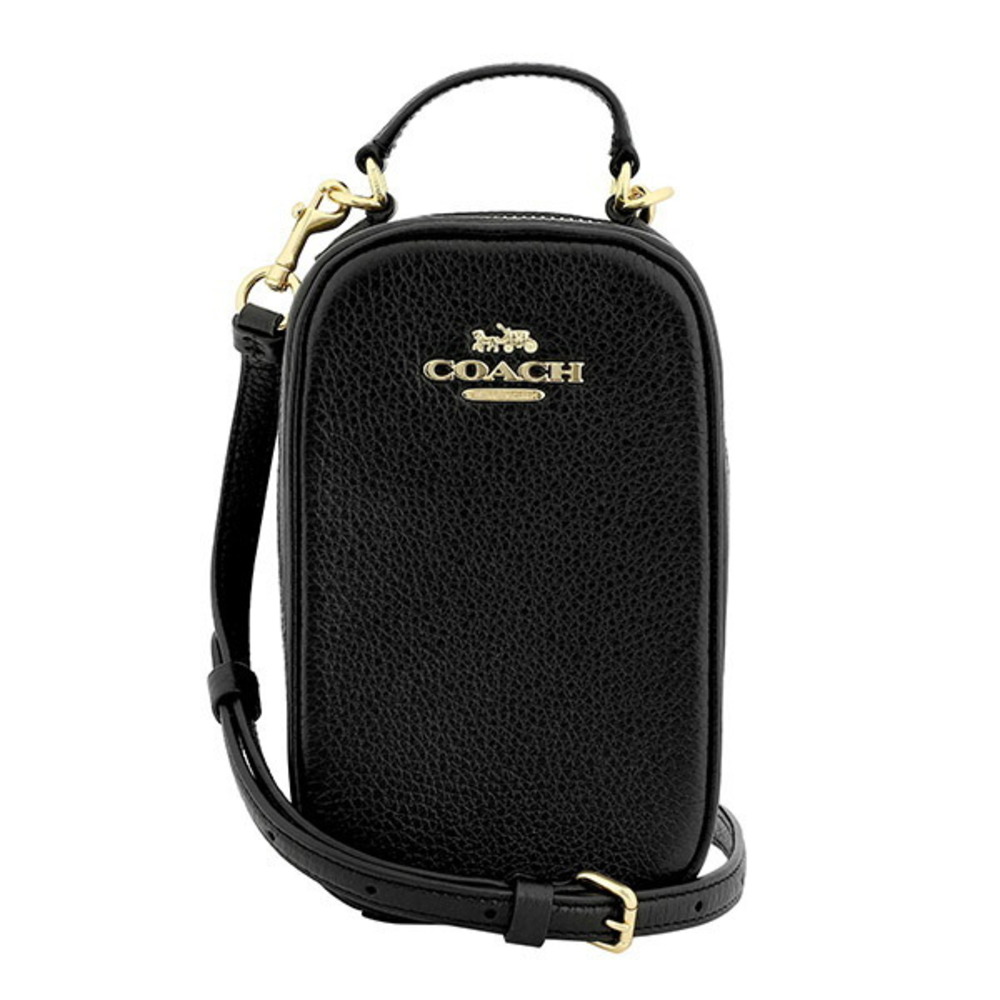 Coach Eva CB854 IMBLK Shoulder Bag Black